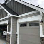 Exterior painted home