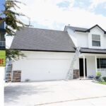 Before & After exterior home painting